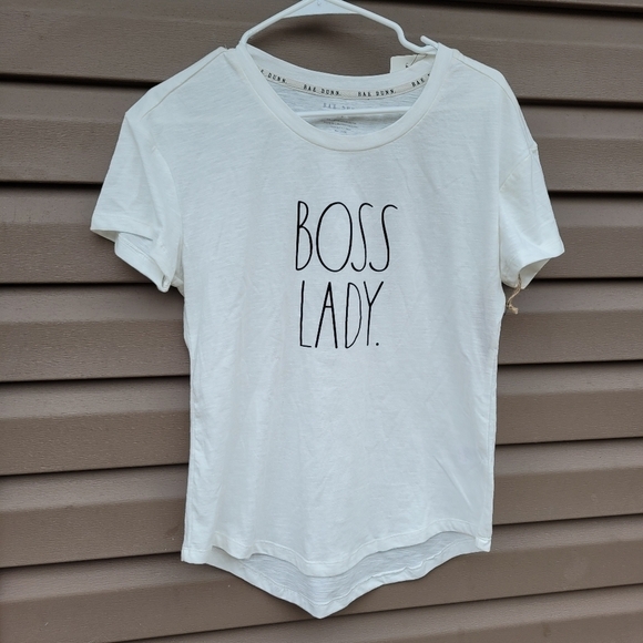 NWT Rae Dunn Boss Lady Tee - Picture 2 of 5
